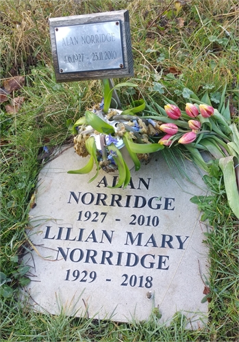 Photo of the grave of (MARY) LILIAN MARY NORRIDGE (née FATHERS)