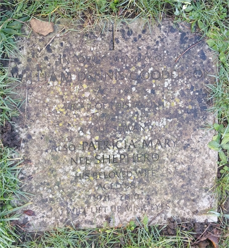 Photo of the grave of WILLIAM DENNIS GOODERSON