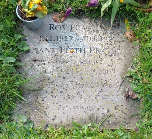 Photo of the grave of ROY EDWIN PRATLEY