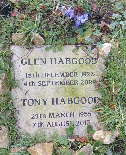 Photo of the grave of TONY HABGOOD