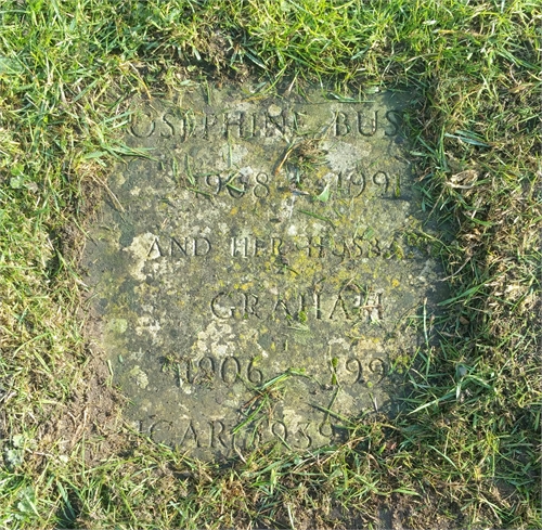 Photo of the grave of REVEREND DUDLEY GRAHAM BUSTON