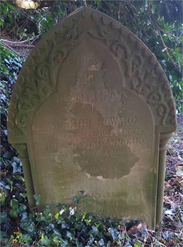 Photo of the grave of ALBERT EDWARD KING