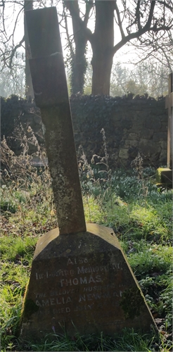 Photo of the grave of THOMAS NEWMAN