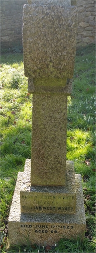 Photo of the grave of EDITH WYATT (née WHEELER)