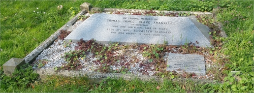 Photo of the grave of MARY PATRICIA HAYWARD (née FRANKLIN)