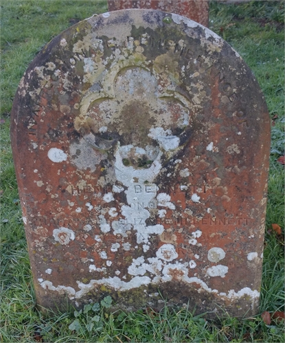 Photo of the grave of HENRY BENNETT