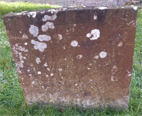 Photo of the grave of MARY CARR (née BUTLER)