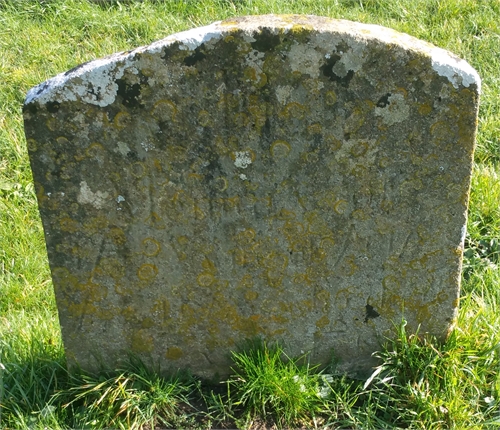 Photo of the grave of MARY