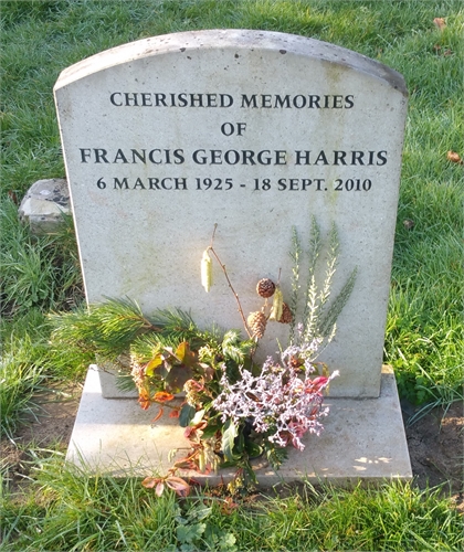 Photo of the grave of FRANCIS GEORGE HARRIS