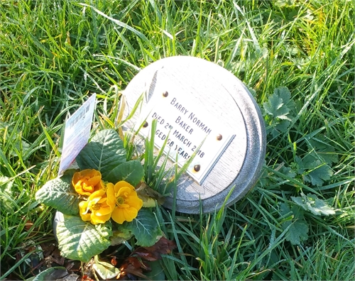 Photo of the grave of BARRY NORMAN BAKER