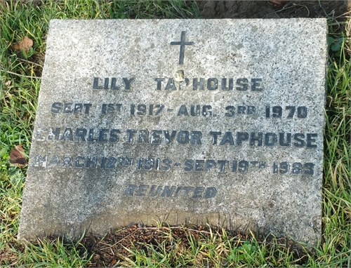 Photo of the grave of CHARLES TREVOR TAPHOUSE