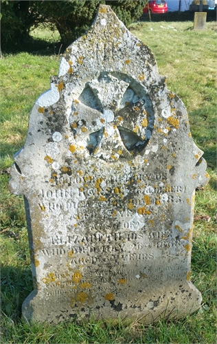 Photo of the grave of JOHN BARSON