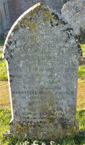 Photo of the grave of HENRIETTA JOHNSON