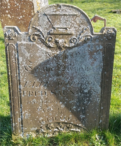 Photo of the grave of ELIZABETH SAUNDERS