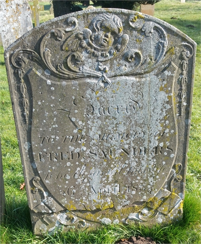 Photo of the grave of FREDERICK SAUNDERS