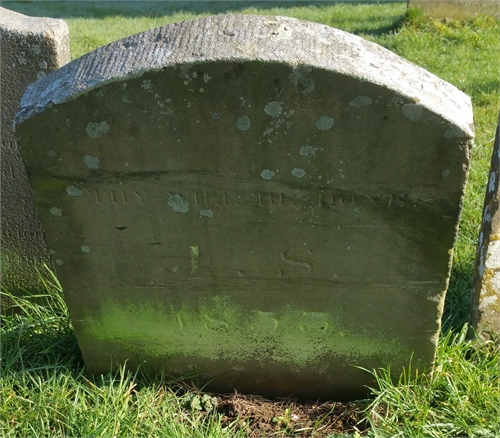 Photo of the grave of J.S.