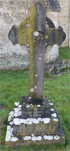 Photo of the grave of ANNE HOLIFIELD (née BUSBY)