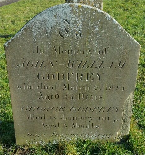 Photo of the grave of JOHN BUSBY GODFREY