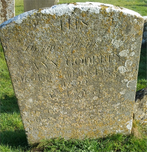 Photo of the grave of ANN GODFREY