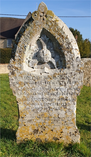 Photo of the grave of HENRY WOODCOCK