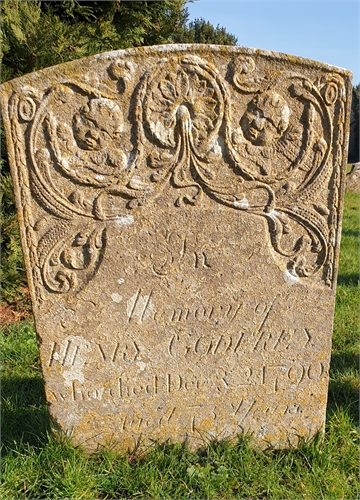 Photo of the grave of HENRY GODFREY