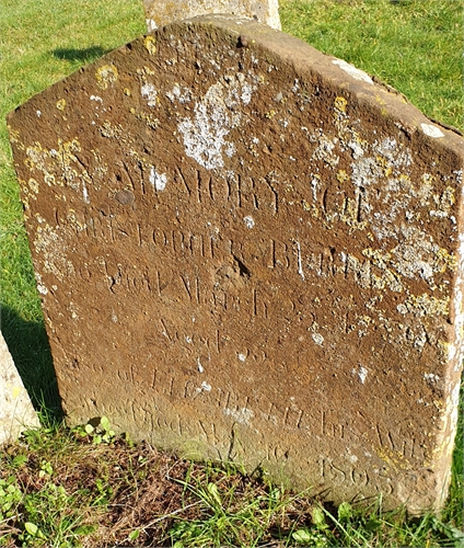 Photo of the grave of CHRISTOPHER BURRIN