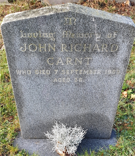 Photo of the grave of JOHN RICHARD CARNT