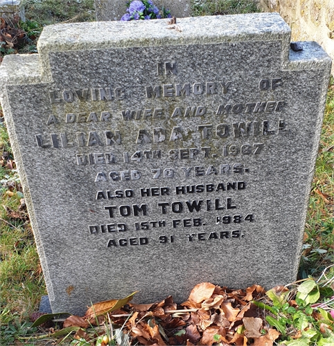 Photo of the grave of LILIAN ADA TOWILL (née GREENE)