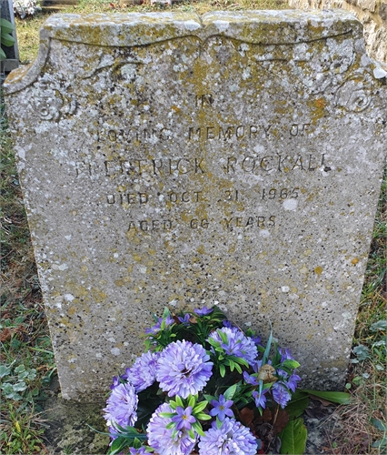 Photo of the grave of FREDERICK GEORGE ROCKALL