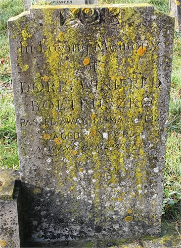 Photo of the grave of DORIS WINIFRED BOLTRUSZKO (née HARRIS)