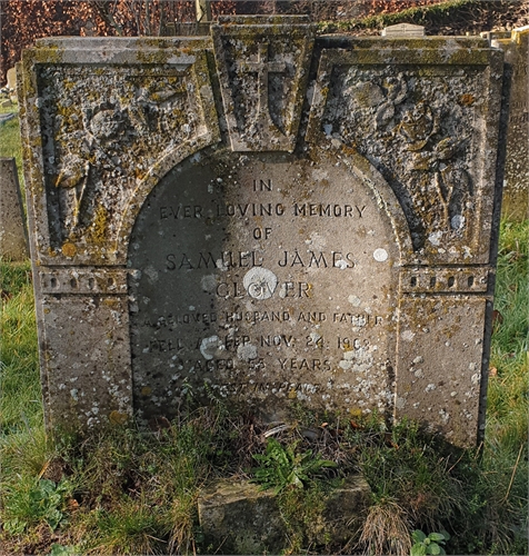 Photo of the grave of SAMUEL JAMES GLOVER