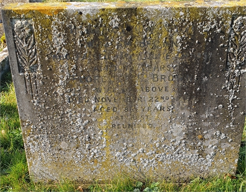 Photo of the grave of FLORENCE ELIZABETH BROWN