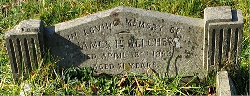 Photo of the grave of JAMES HENRY BELCHER