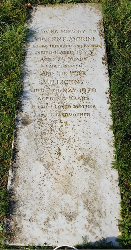 Photo of the grave of MILLICENT MARY MORINI (née MOORE)