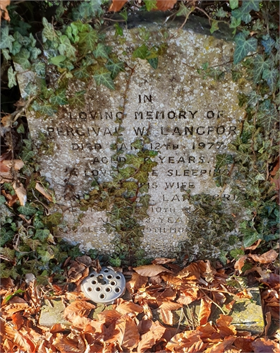 Photo of the grave of CONSTANCE CLARA LANGFORD (née MORTON/GREENWAY)