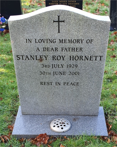 Photo of the grave of STANLEY ROY HORNETT