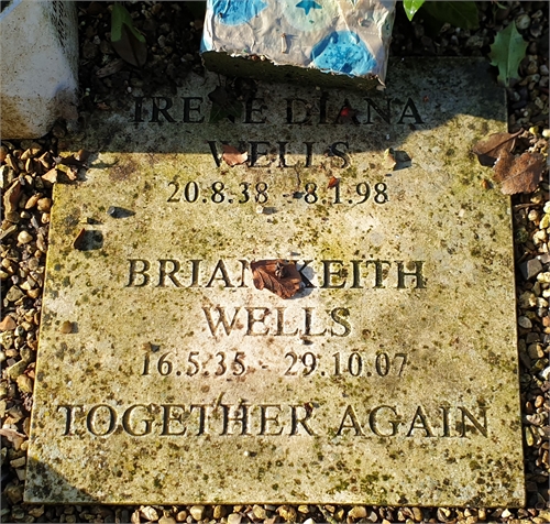 Photo of the grave of BRYAN KEITH WELLS