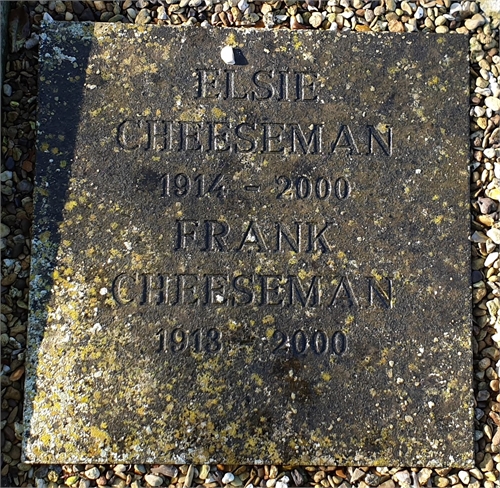 Photo of the grave of FRANK HAROLD GEORGE CHEESEMAN