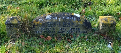 Photo of the grave of GEORGE EDWIN WEBB