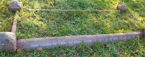 Photo of the grave of KATE EMMA LINES