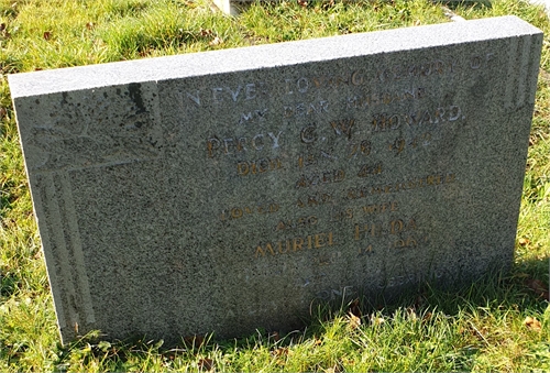 Photo of the grave of PERCY CHARLES WILLIAM HOWARD