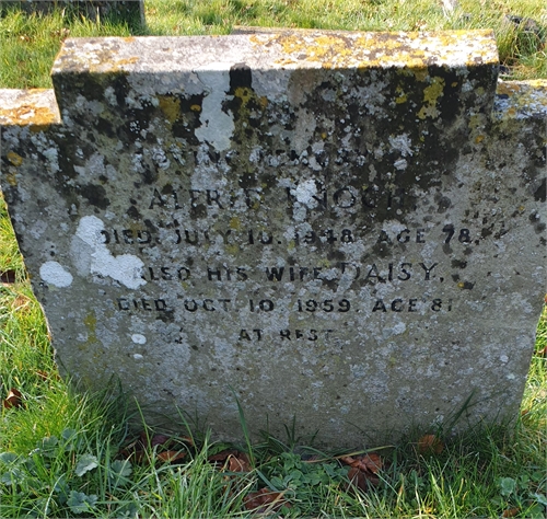 Photo of the grave of ALFRED ENOCH