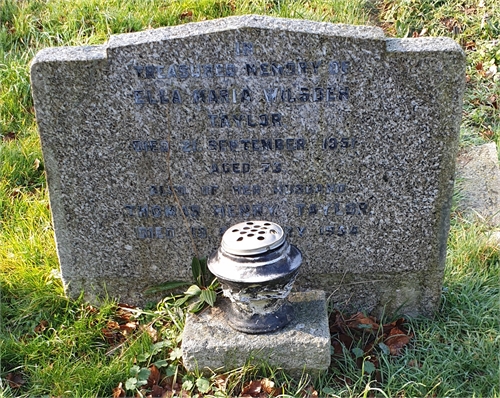 Photo of the grave of THOMAS HENRY TAYLOR