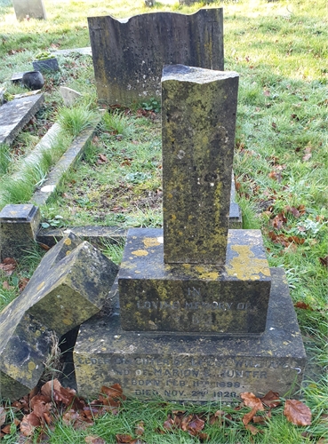 Photo of the grave of MABEL HUNTER