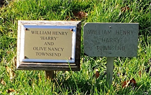 Photo of the grave of (HARRY) WILLIAM HENRY TOWNSEND