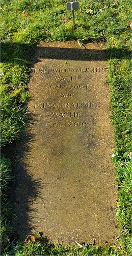 Photo of the grave of IRIS GERALDINE WASTIE (née HAGGIS)