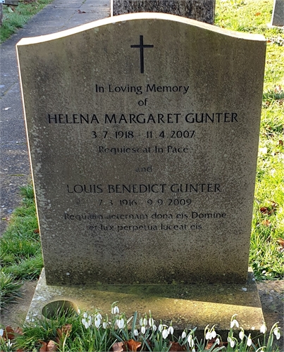 Photo of the grave of LOUIS BENEDICT GUNTER