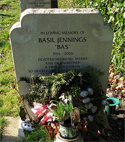 Photo of the grave of (BAS) BASIL ARNOLD JENNINGS