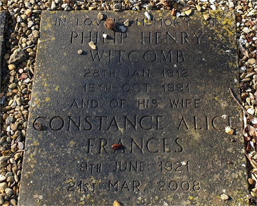 Photo of the grave of PHILIP HENRY WITCOMB