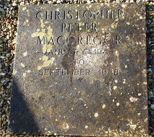 Photo of the grave of CHRISTOPHER PETER MACGREGOR